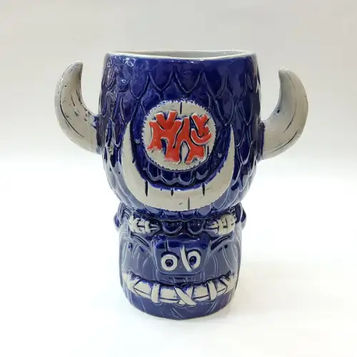 #AB0281; Ceramic tiki cup 725ml