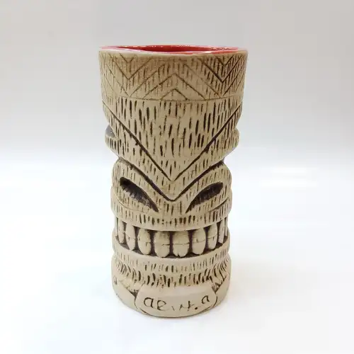 #AB1937; Ceramic tiki cup 500ml