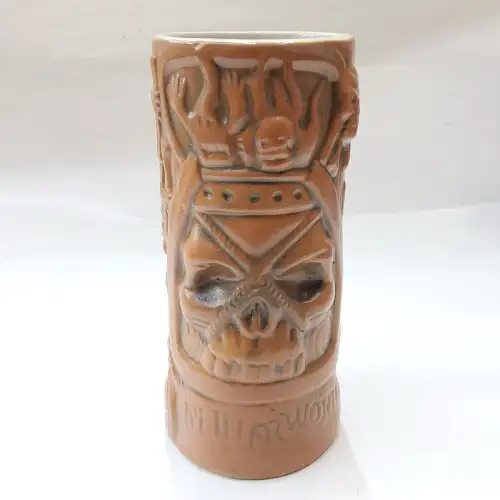 #AB1951; Ceramic tiki cup 400ml