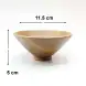 #AC11550W; Acacia wood bowl 11.5cm