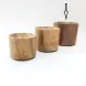 #AC12105H; Wooden cylinder plate 12cm 