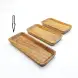 #AC20508; Acacia wood plate 20.5x8cm