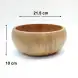 #AC215100W; Acacia wood bowl Dia. 21.5cm