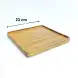 #AC2323; Acacia wood tray 23X23cm