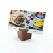 #AC2474E; Acacia wood tag holder