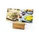 #AC2481E; Acacia wood tag holder