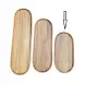 #AC3014;  Acacia wood plate 30x14cm