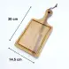 #AC30145;  Acacia wood board 30x14.5cm