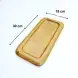 #AC3015P;  Acacia wood plate 30x15cm