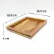#AC325265KS;  Acacia flow tray 32.5x26.5x4cm