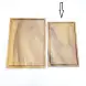 #AC3422;  Acacia wood serving board 34x22cm