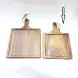 #AC3624;  Acacia wood serving board 36x24cm