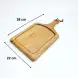 #AC3822;  Acacia wood serving board 38x22cm