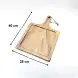 #AC4028;  Acacia wood serving board 40x28cm