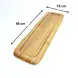#AC4615;  Acacia wood plate 46x15cm