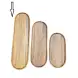 #AC5014;  Acacia wood plate 50x14cm
