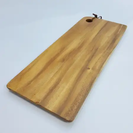 #AC50520;  Acacia wood serving board 50.5x20cm