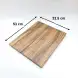 #AC53325; Acacia wood board 53cm