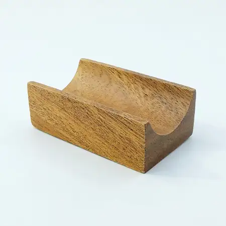 #AC6035; Acacia wood sweet holder..