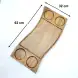 #AC6232;  Acacia wood serving board 62x32cm