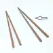 #ACF23; Wooden chopstick (2pcs) 23cm