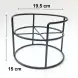 #AG185-150H; Metal juice dispenser stand #BK   