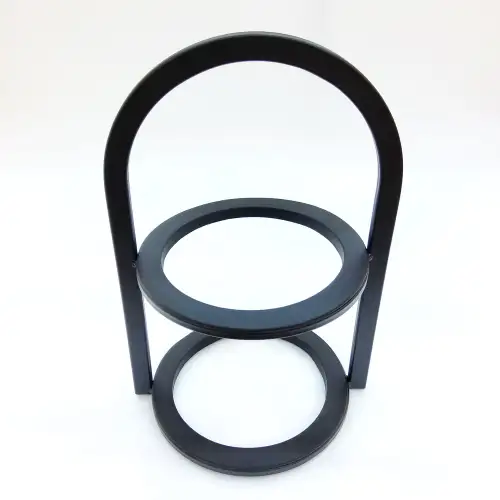 #AG220-280H; Metal round 2 tiers stand 22cm #AG220-280H; Metal round 2 tiers stand 22cm
