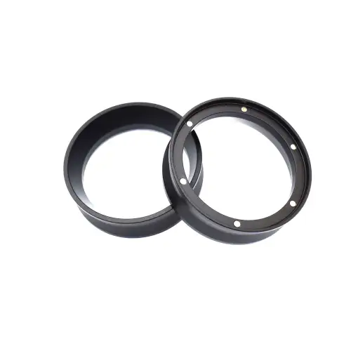 #AW-6580BK; Aluminum dosing funnel 53mm BK
