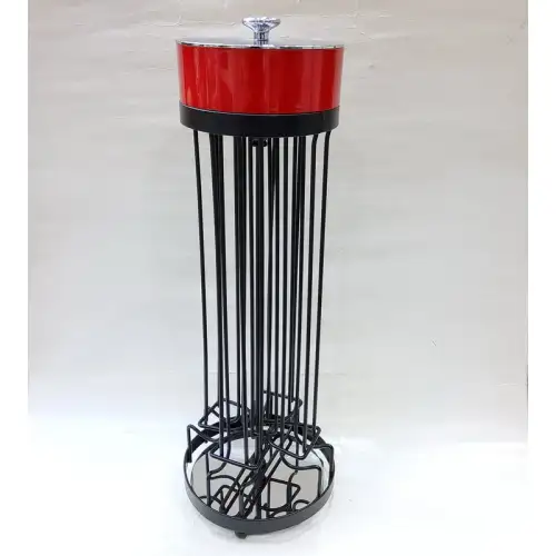 #AY6734; Metal wire coffee capsule stand