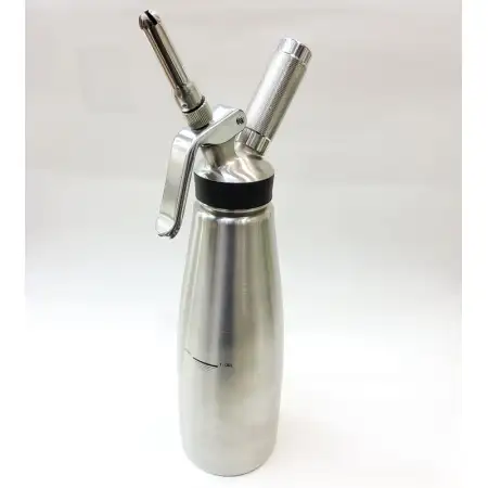 #BA1000-SS; Stainless steel cream whippe..