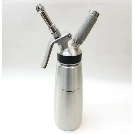 #BA500-SS; Stainless steel cream whipper..