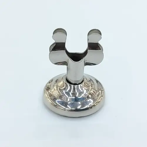 #BB4028; Stainless steel tag holder 4cm