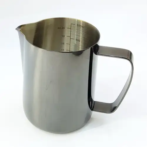 #BJ-L600GY; Stainless steel milk pitcher 600ml - GY