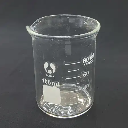 #BM-BK100; Glass measuring cup 100ml..