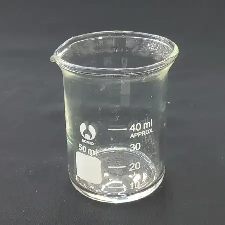 #BM-BK50;  Glass measuring cup 50ml..