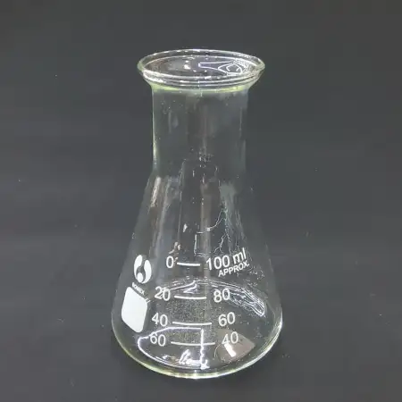 #BM-CBK100;  Glass measuring bottle 100m..