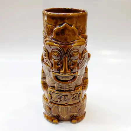 #BM2469; Ceramic tiki cup 450ml..
