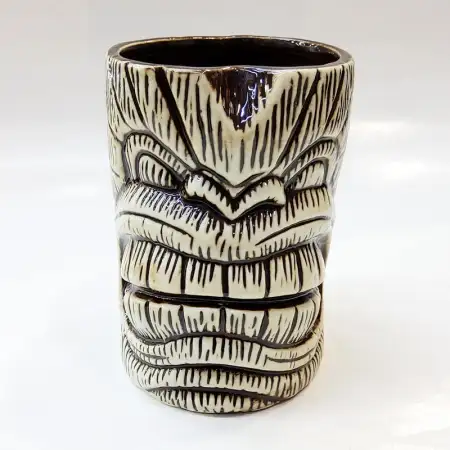 #BM2483; Ceramic Tiki cup 550ml..