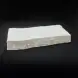 #BS1645-WT; Ceramic rock plate 13.5 inches