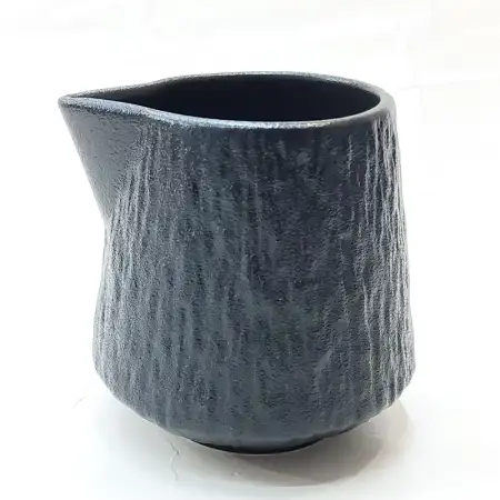 #BS1768-BK; Ceramic cream pot 144ml..