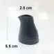#BS1782-BK; Ceramic cream pot 40ml