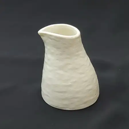 #BS1782-WT; Ceramic cream pot 40ml..
