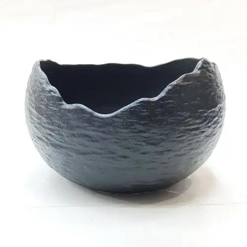 #BS1836-BK; Ceramic nesting bowl 5.5 inches