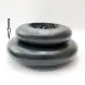 #BS1843-BK; Ceramic mushroom bowl 9 inches
