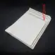 #BS1881-WT; Ceramic rectangular plate 23cm