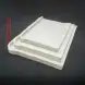 #BS1904-WT; Ceramic rectangular plate 30.5cm