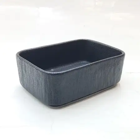#BS1911-BK; Ceramic sugar bowl..