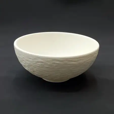 #BS1928-WT; Ceramic 4.5 inches bowl..