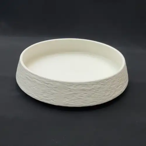 #BS2727-WT; Ceramic round bowl 20cm