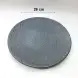 #BS5026-BK; Ceramic round plate 26cm